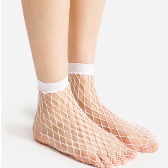Fishnet Ankle Socks 3 Pairs Price Firm - Picture 2 of 4